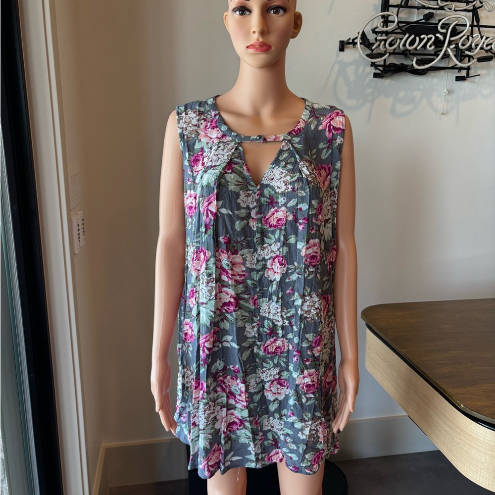 Umgee Floral Patterned Top